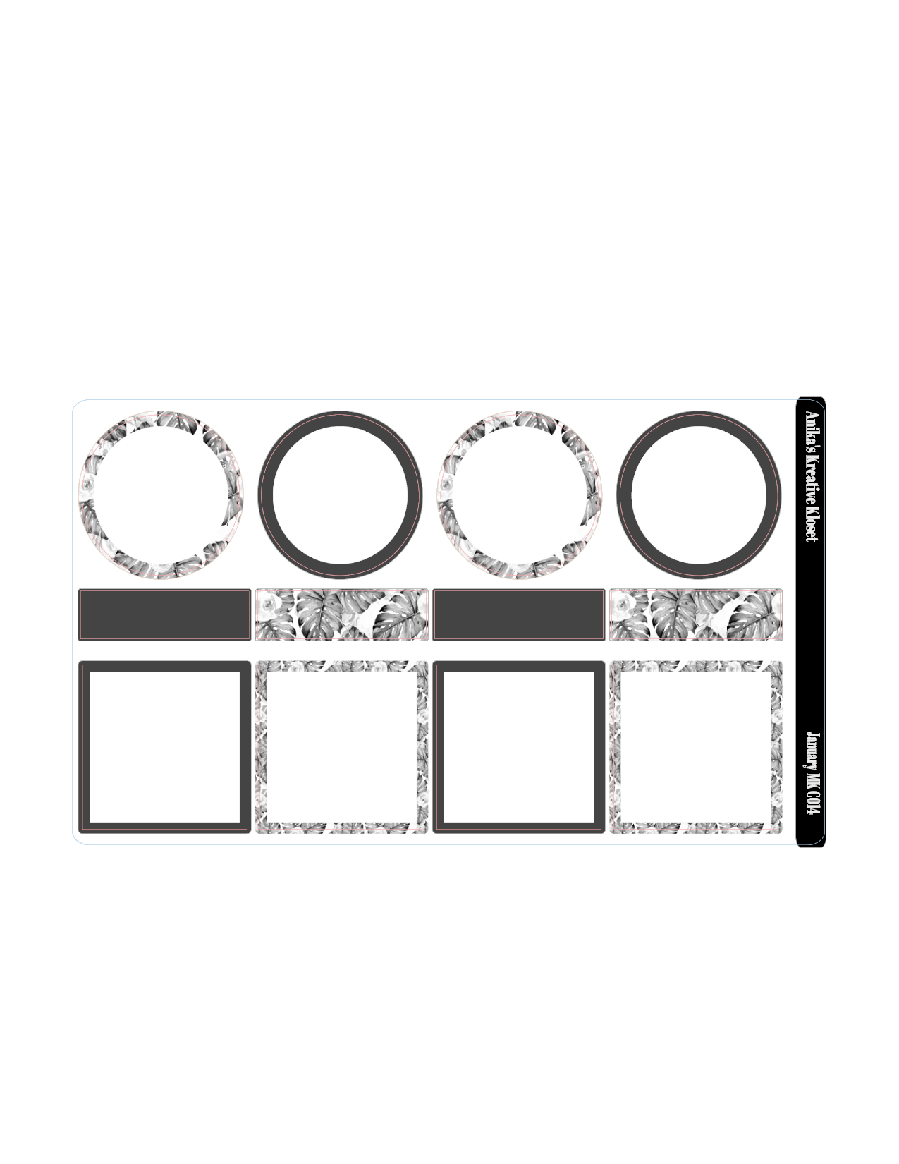 January Monthly Kit HP Classic- Sized MC-C014