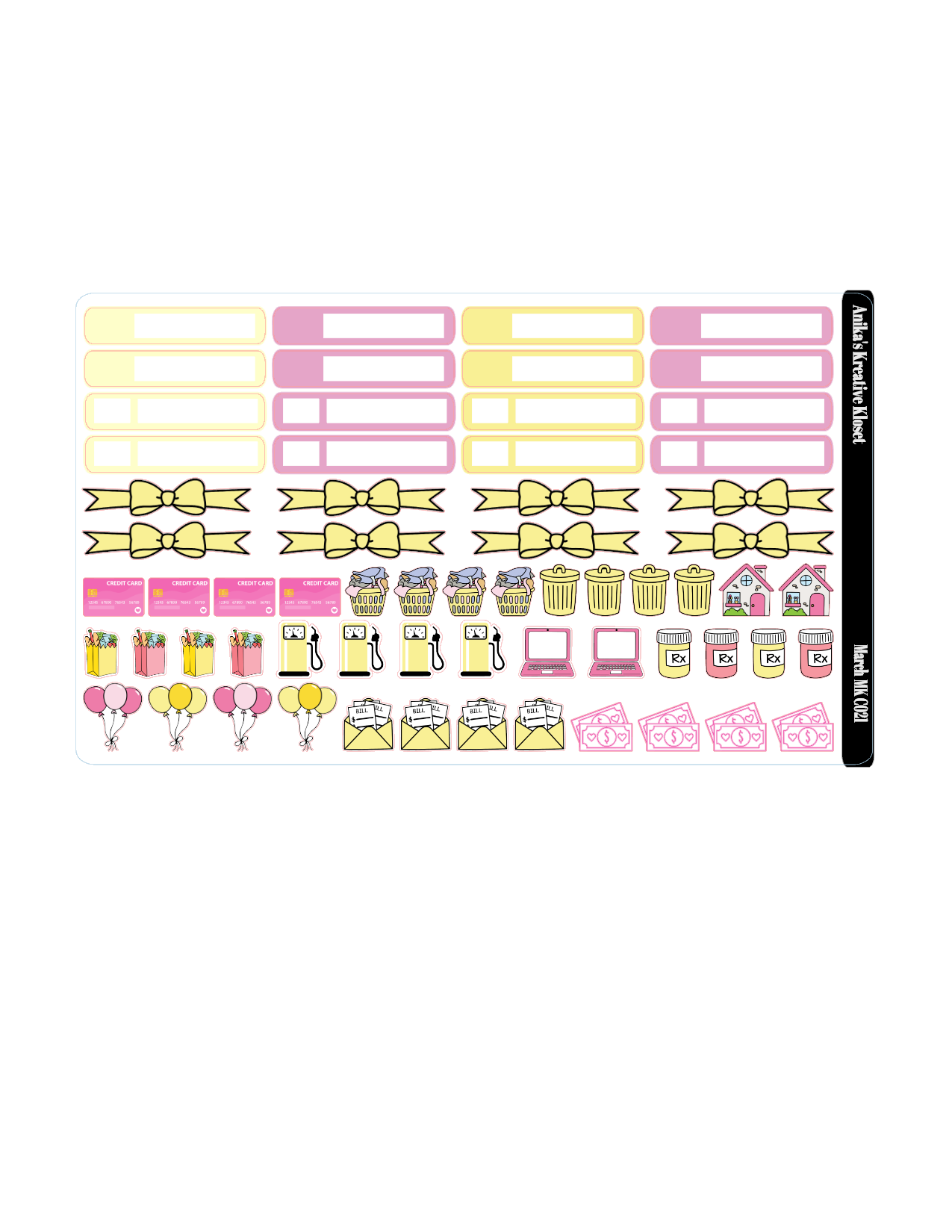 April Monthly Kit- HP Classic-Sized MK-C021