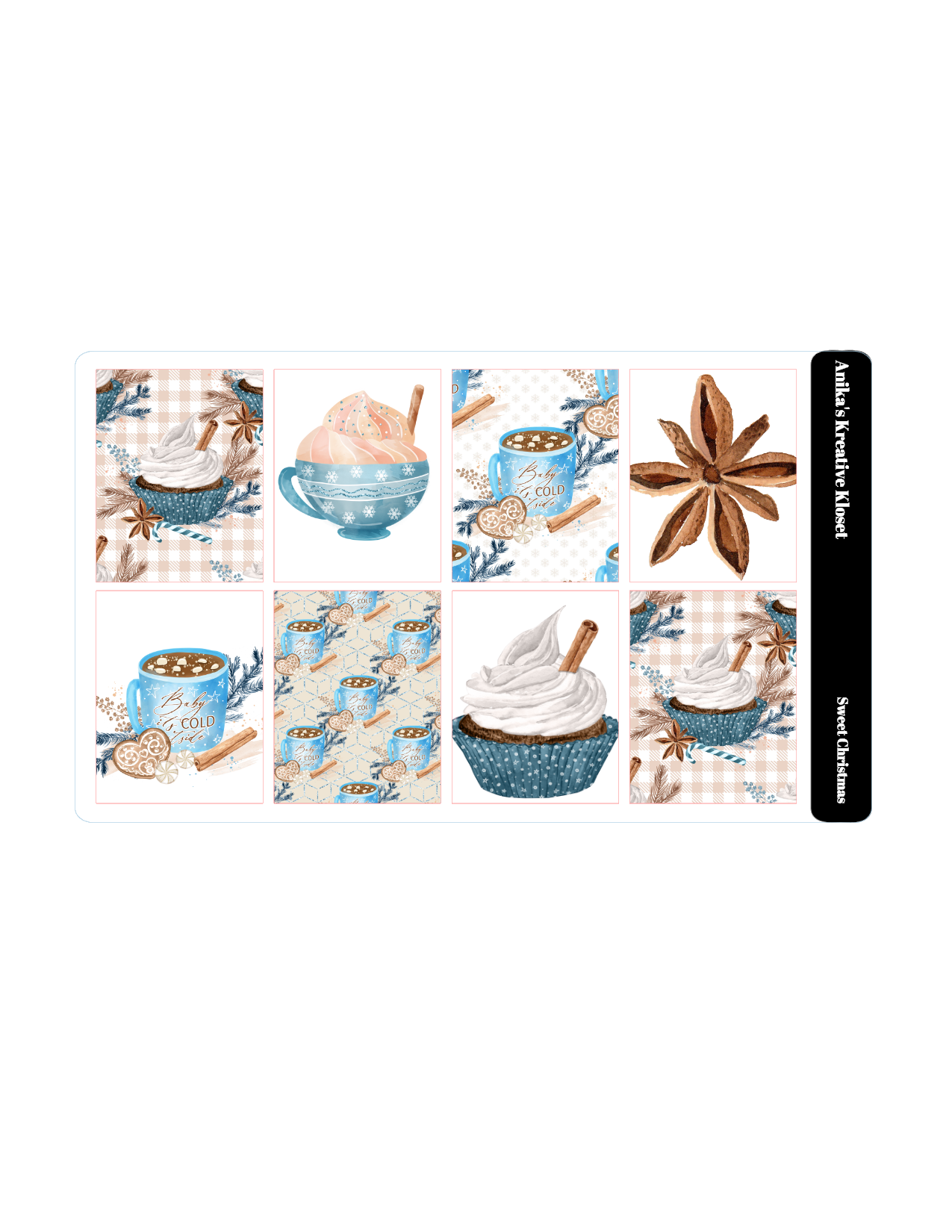 Sweet Christmas 4 page kit