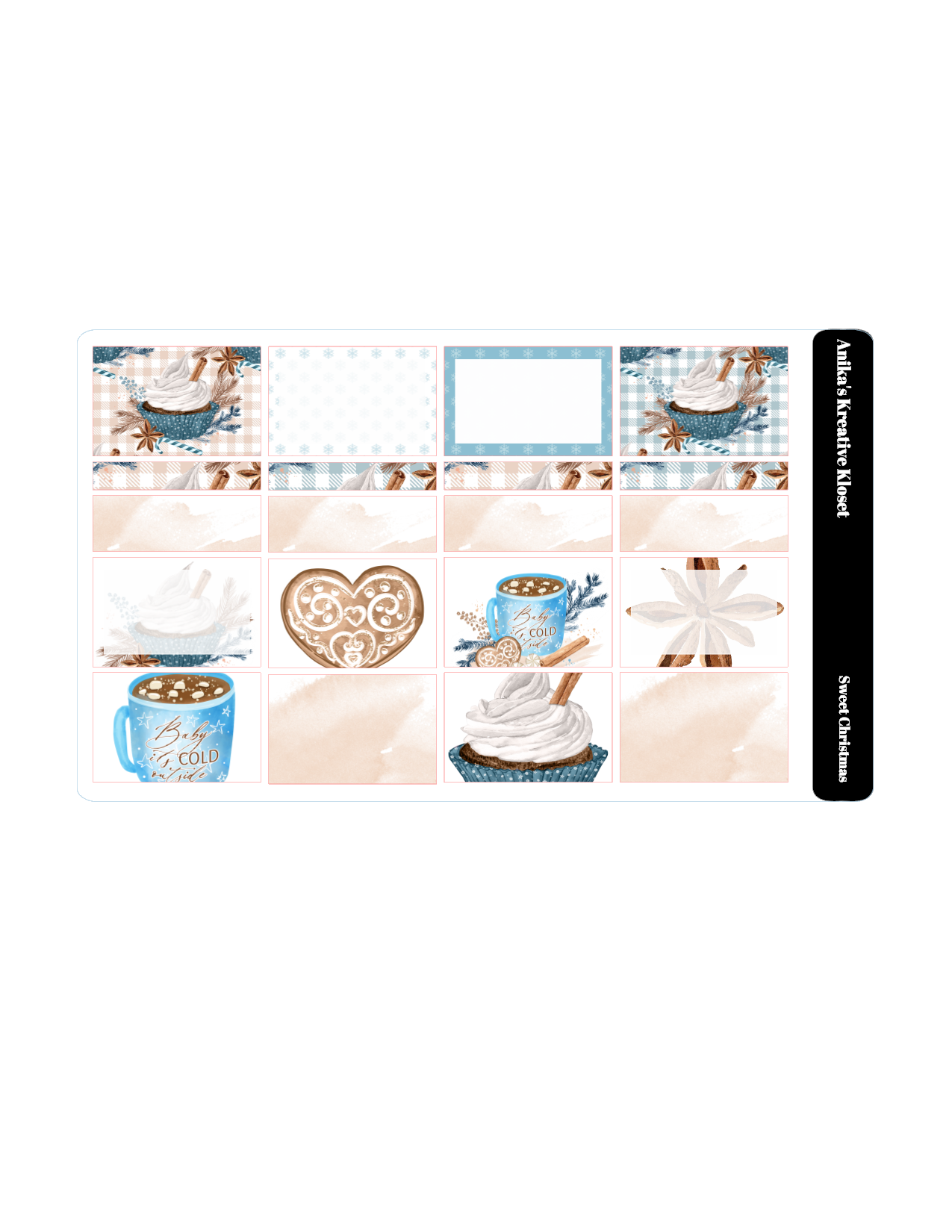 Sweet Christmas 4 page kit