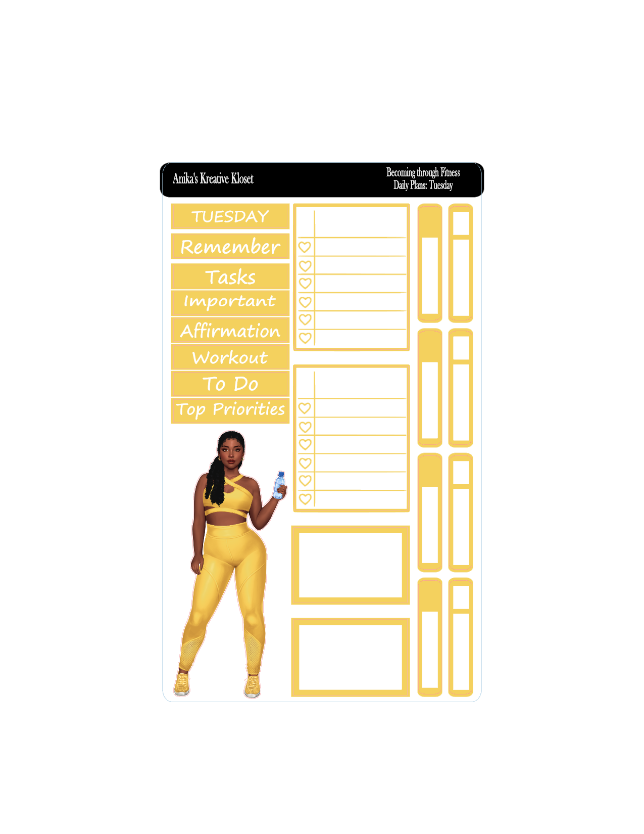 Daily Plans: Becoming who you are through Fitness