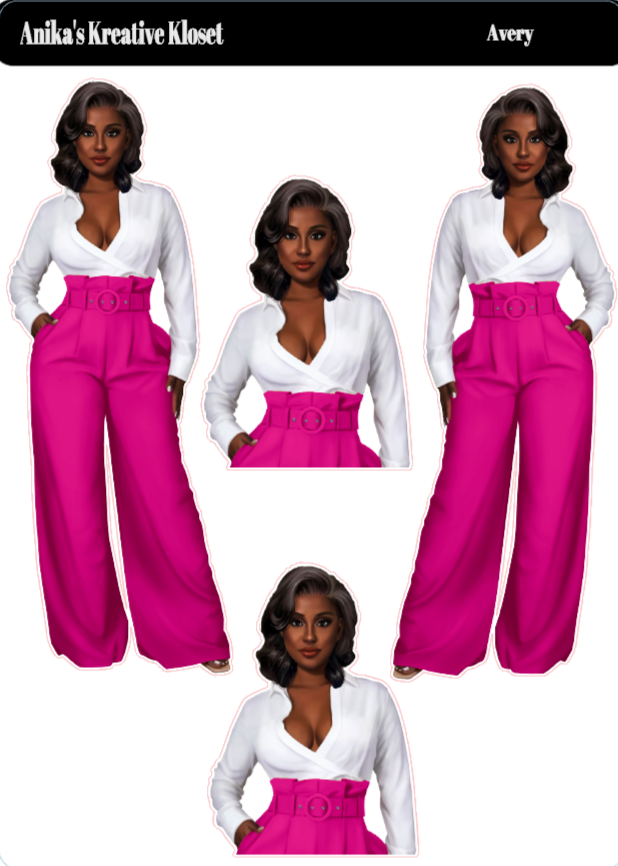 Avery in Pink