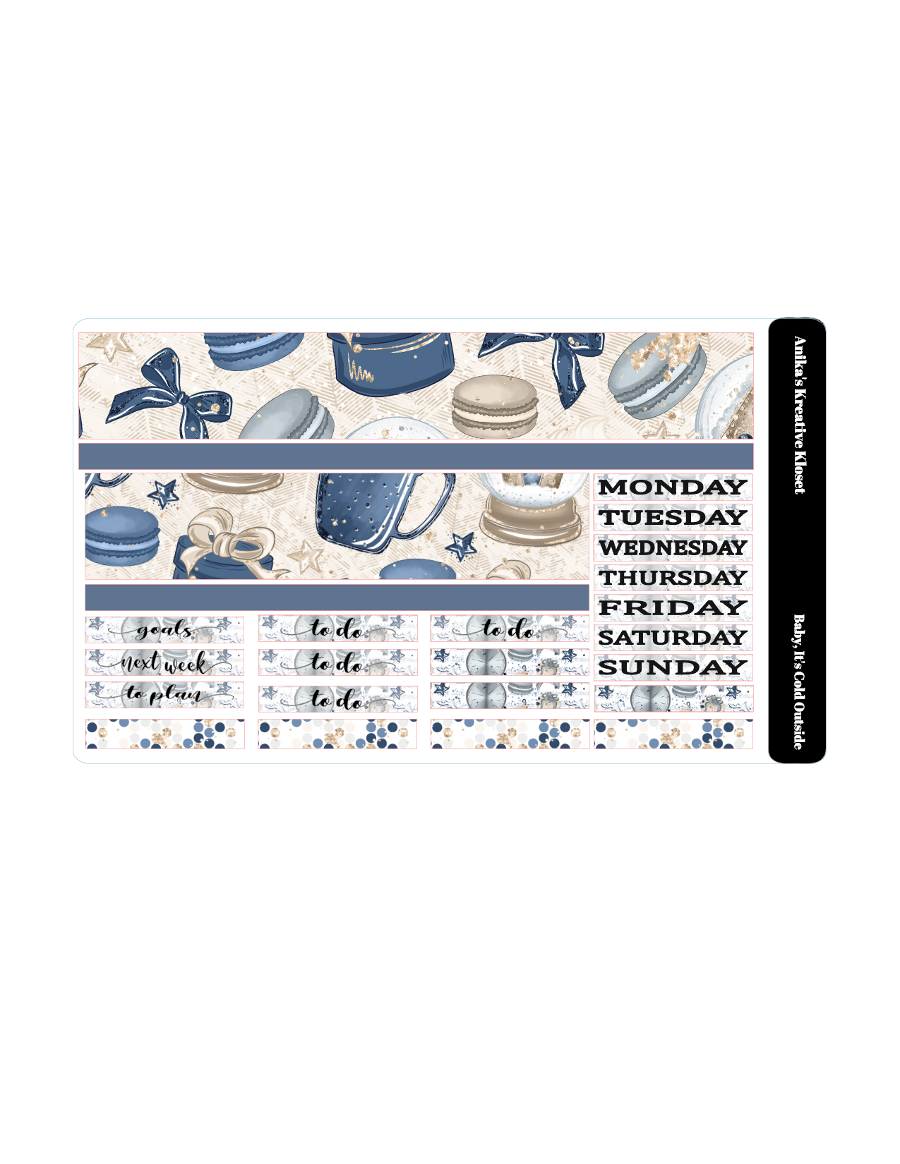 Baby, It's Cold Outside Sticker Kit