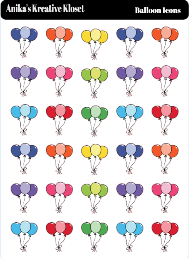 Balloon Icons