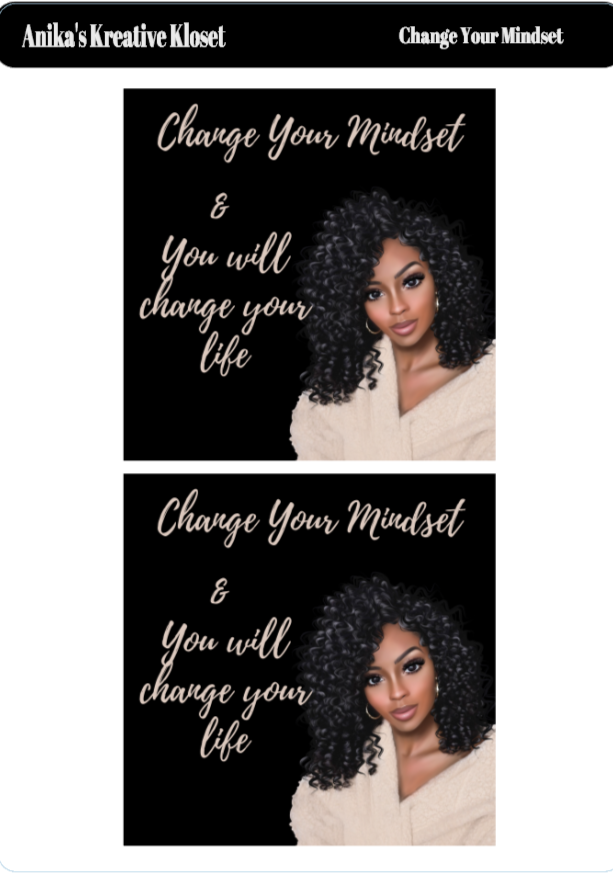 Change Your Mindset