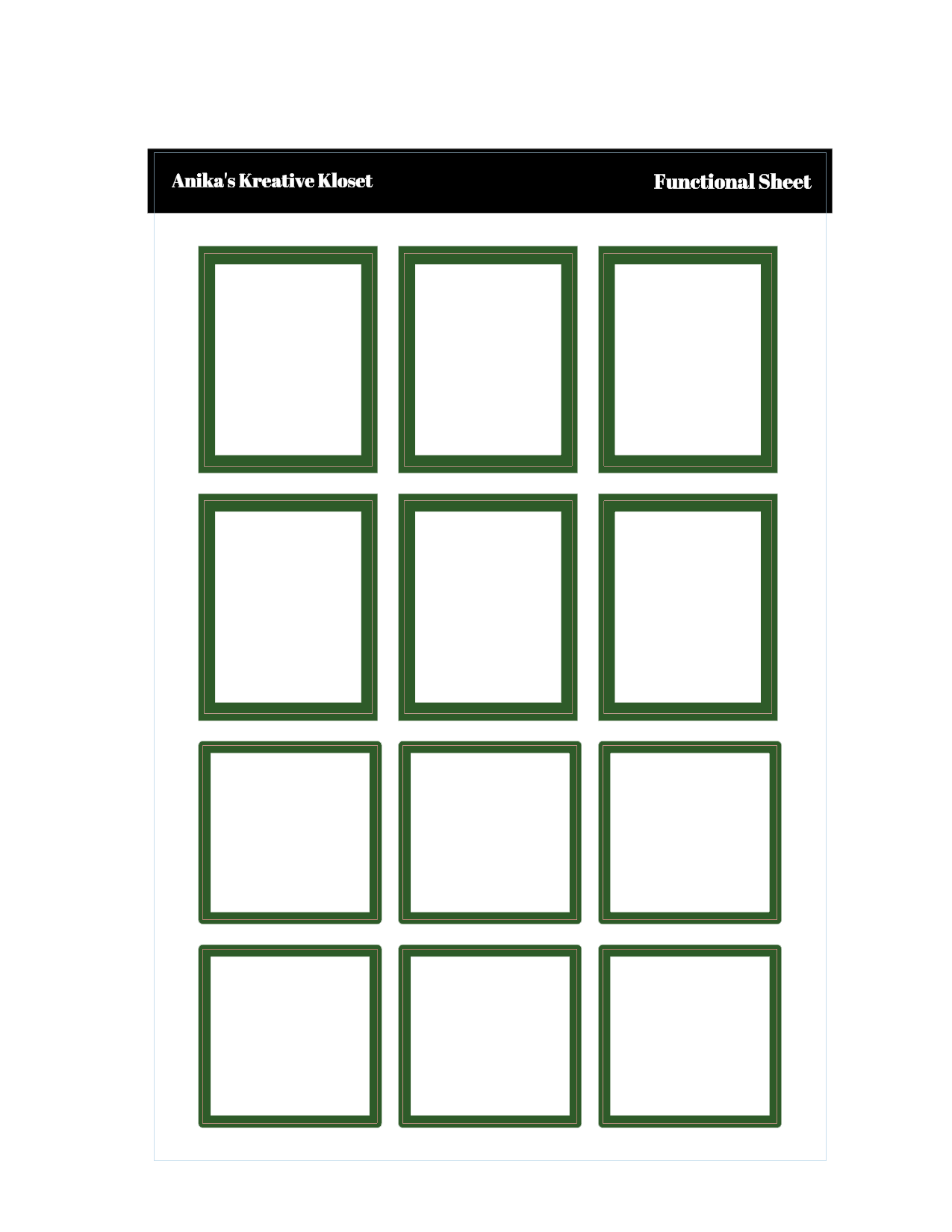 Shades of Green Deco Bundle