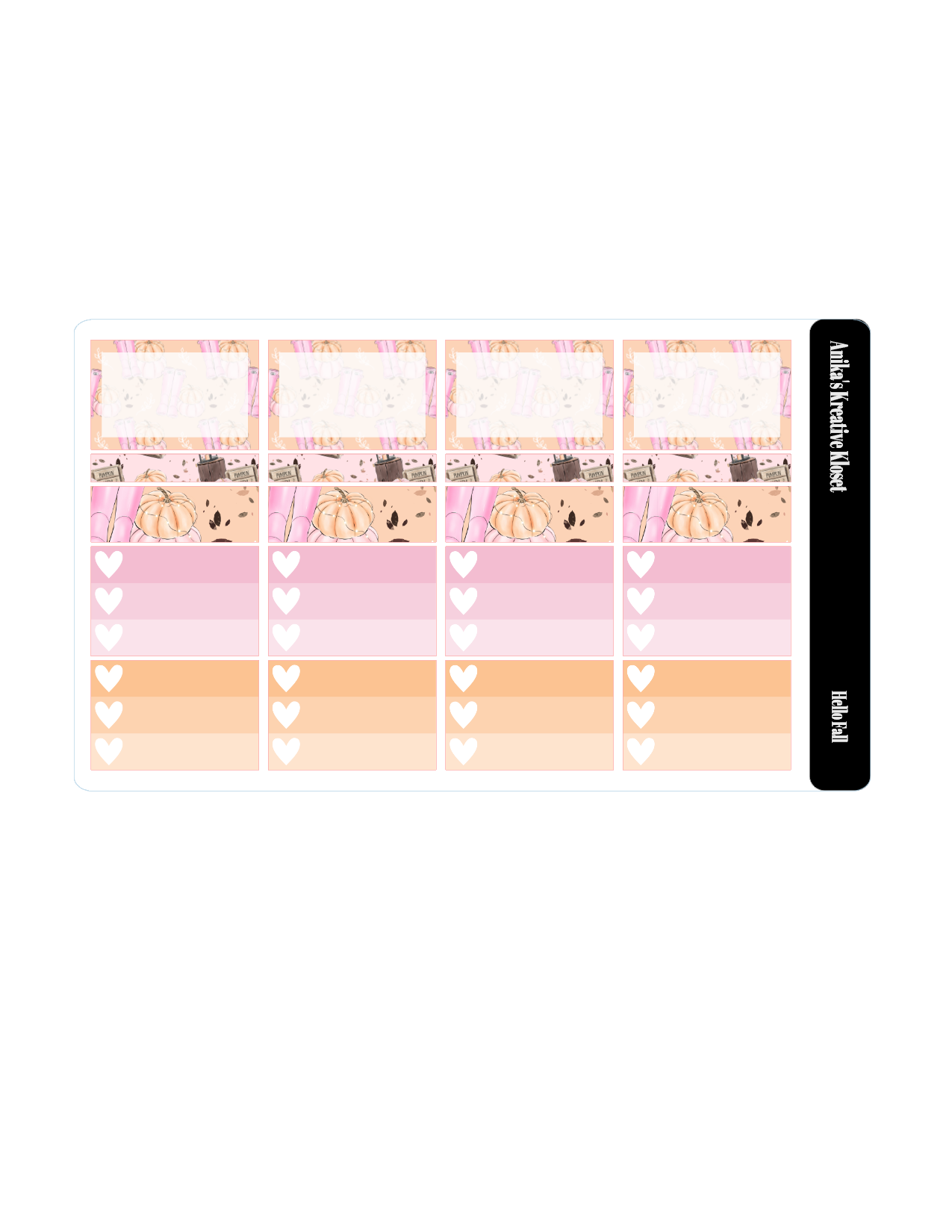 Hello Fall Bundle Sticker Kit