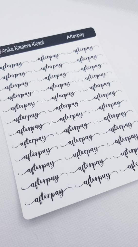 Afterpay Scripts
