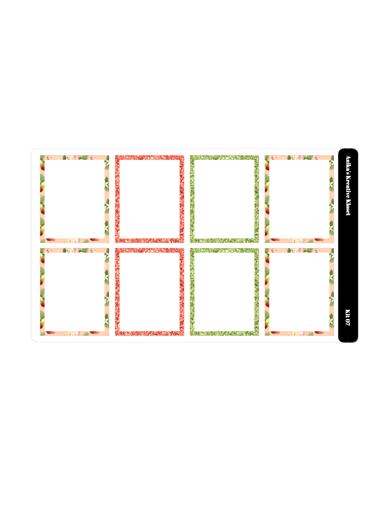 Weekly Sticker Kit 7