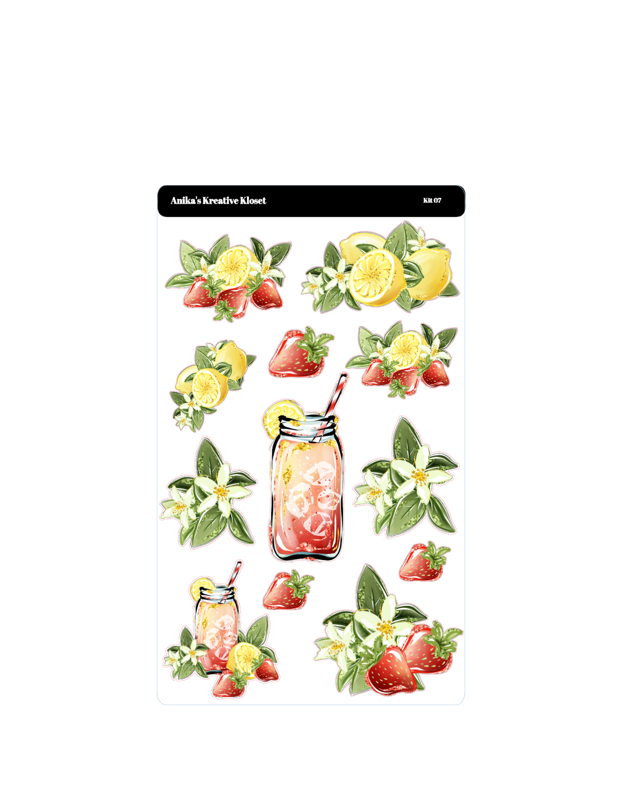 Weekly Sticker Kit 7