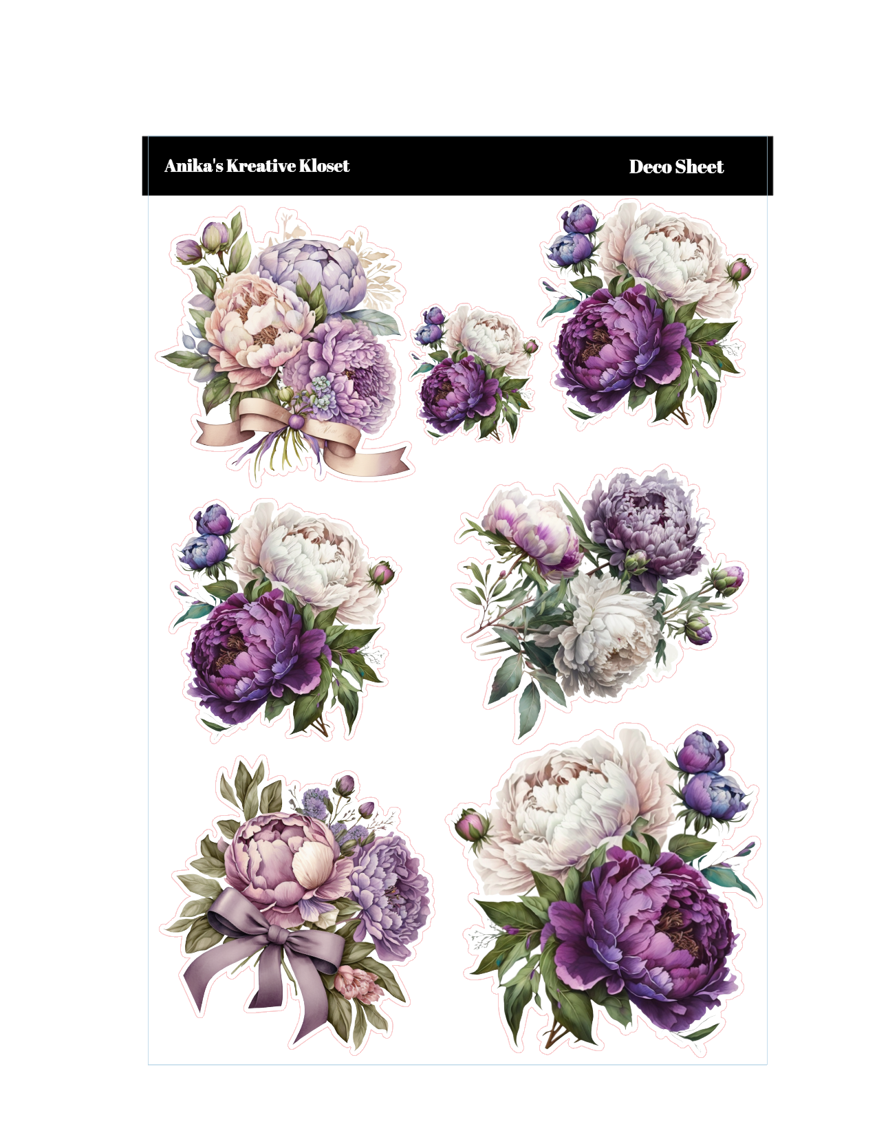 Shades of Purple Deco Bundle