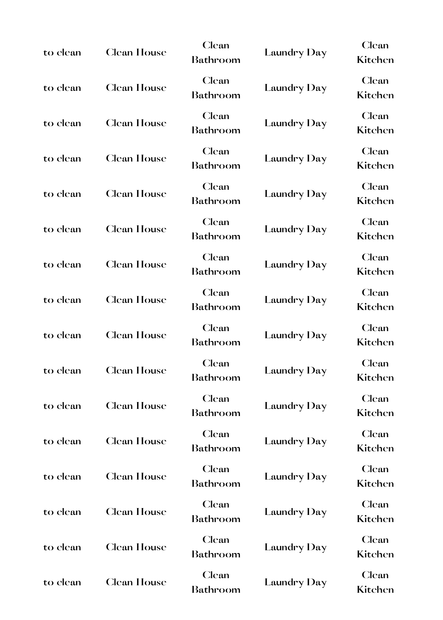 Script Sticker Vol. I