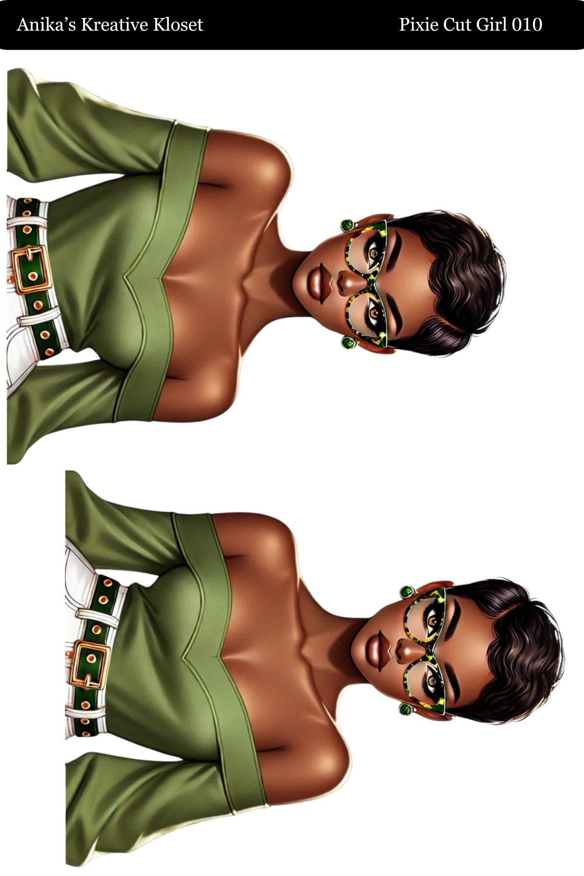 Pixie Cut Girl 001-012