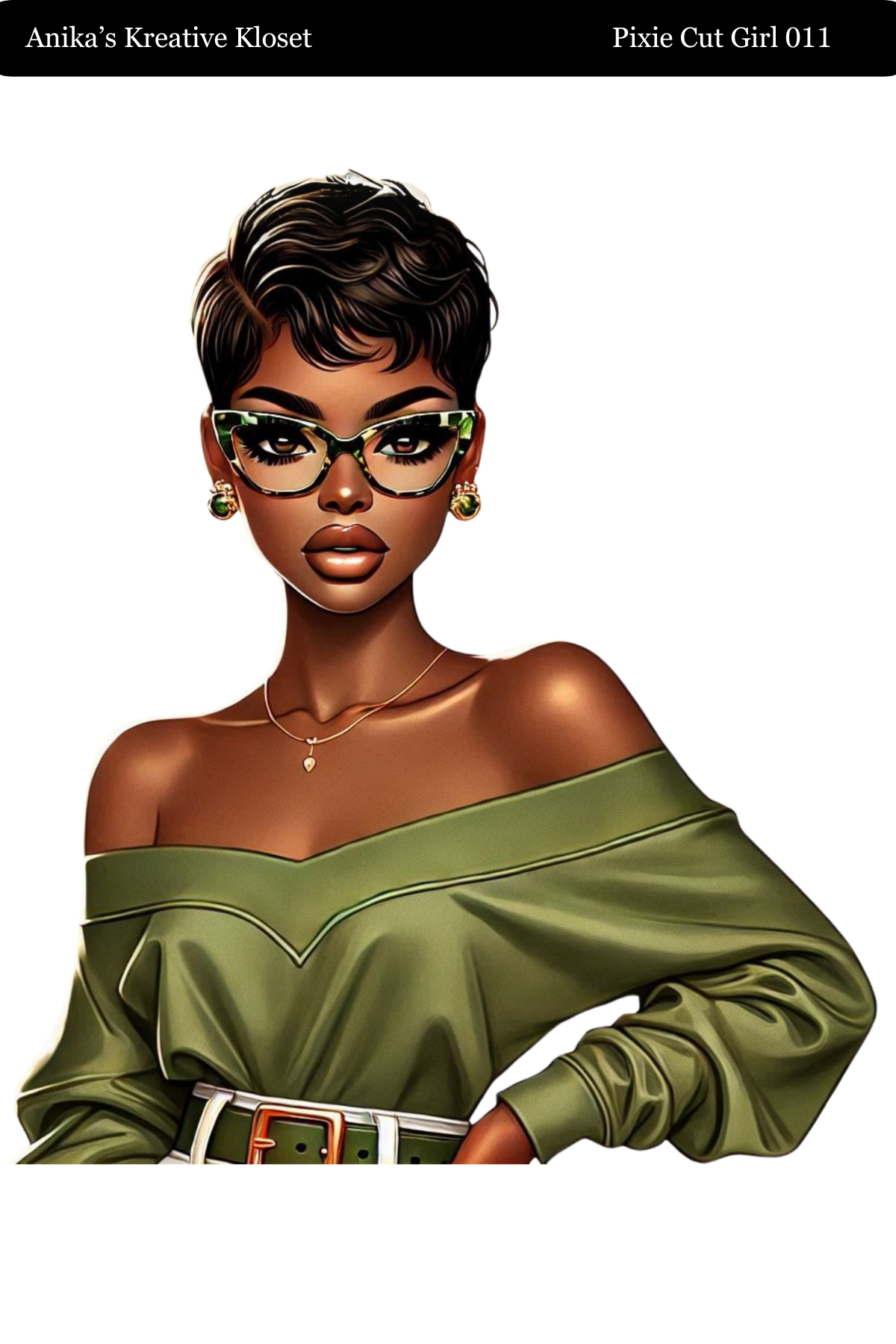 Pixie Cut Girl 001-012