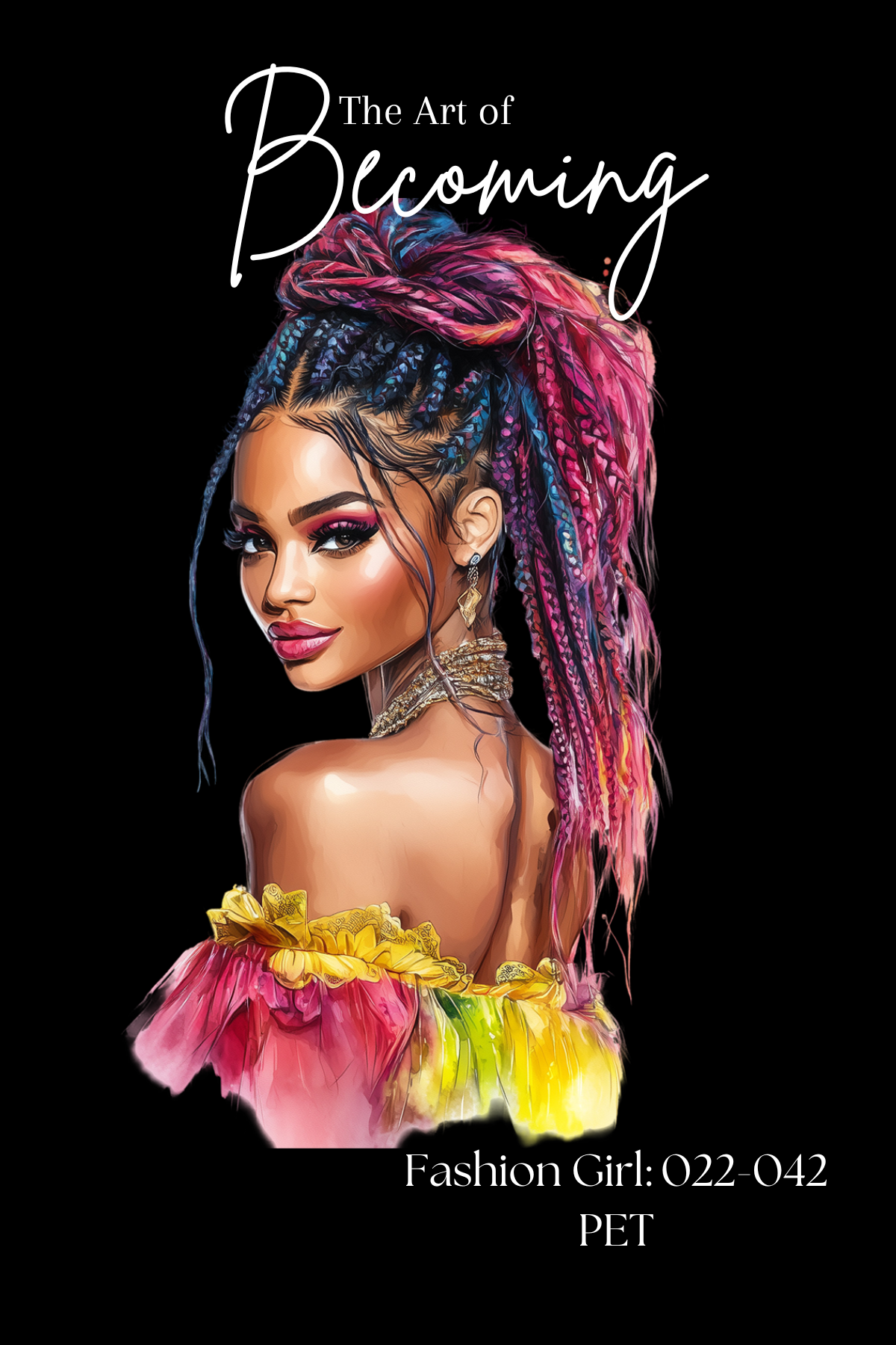 Fashion Doll 022-042 PET Material