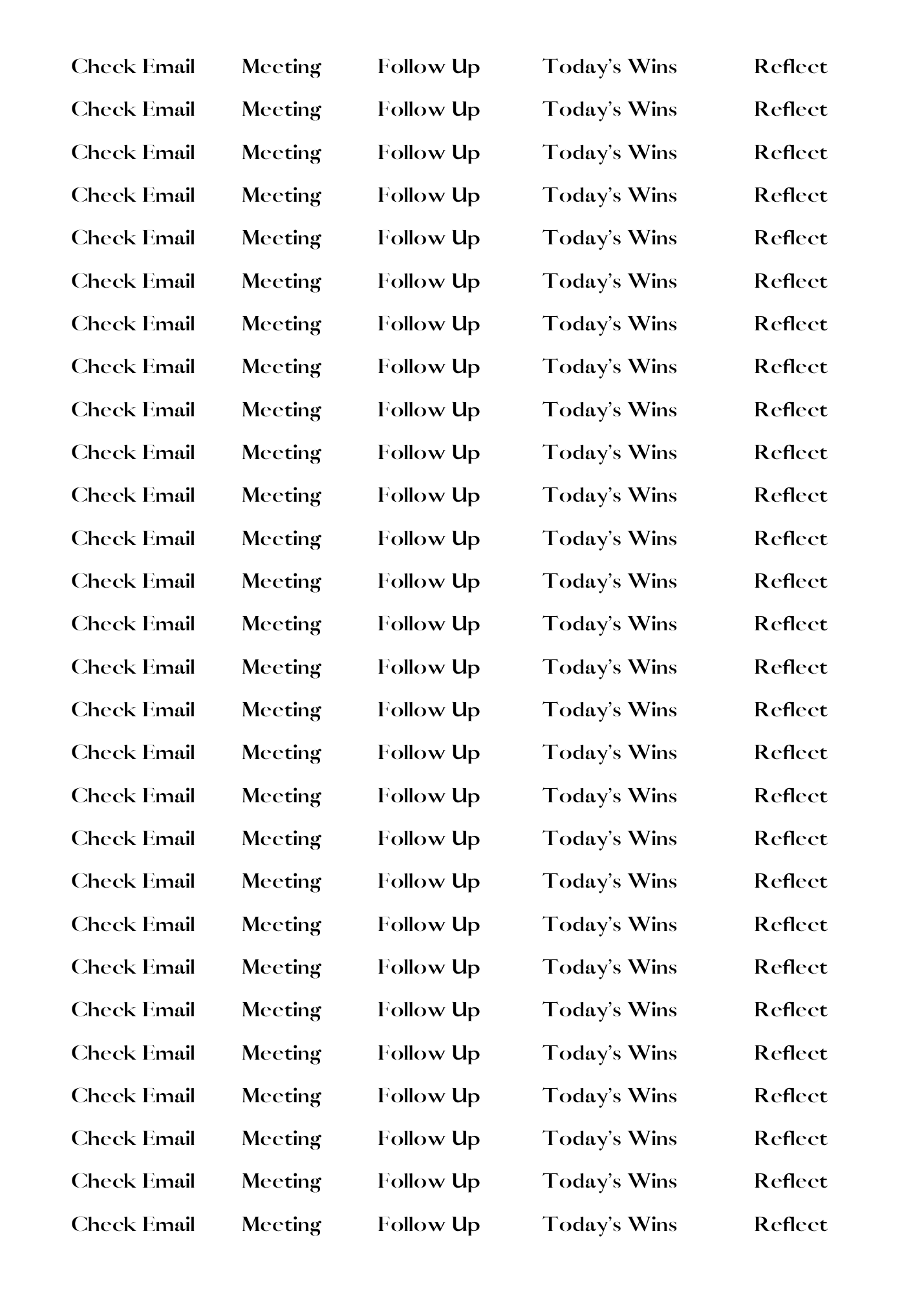 Script Sticker Vol. I