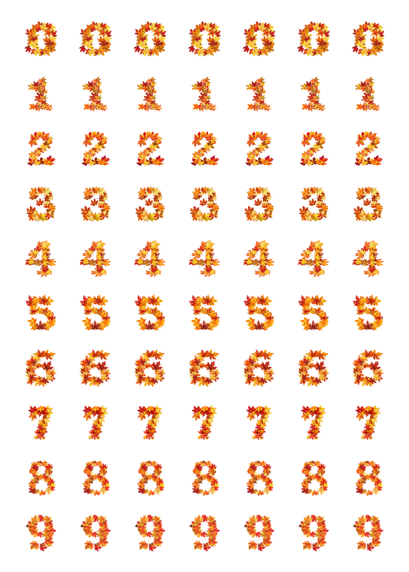 Alphabet: Fall Style