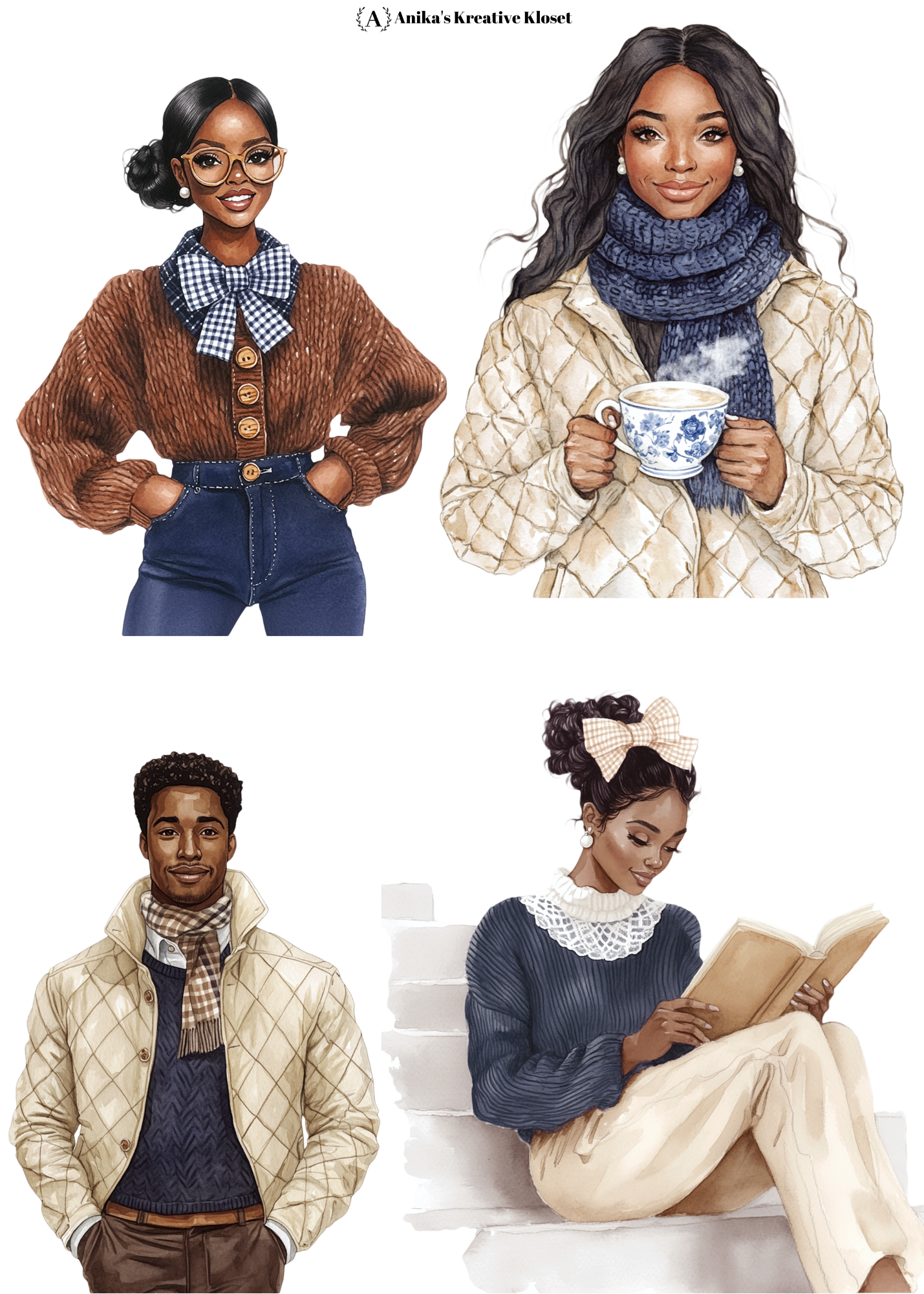 October Monthly Dolls
