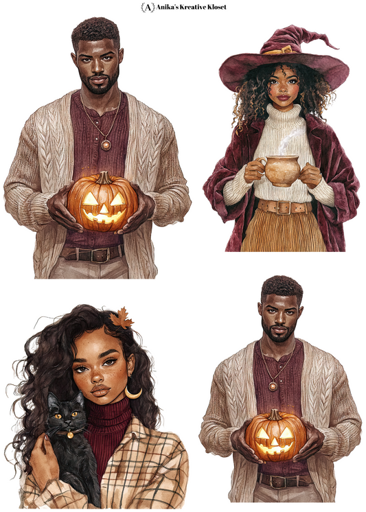 October Monthly Add-On Doll 1 & 2