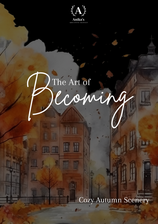 The Art of Becoming: Cozy Autumn Scenery Sticker Book