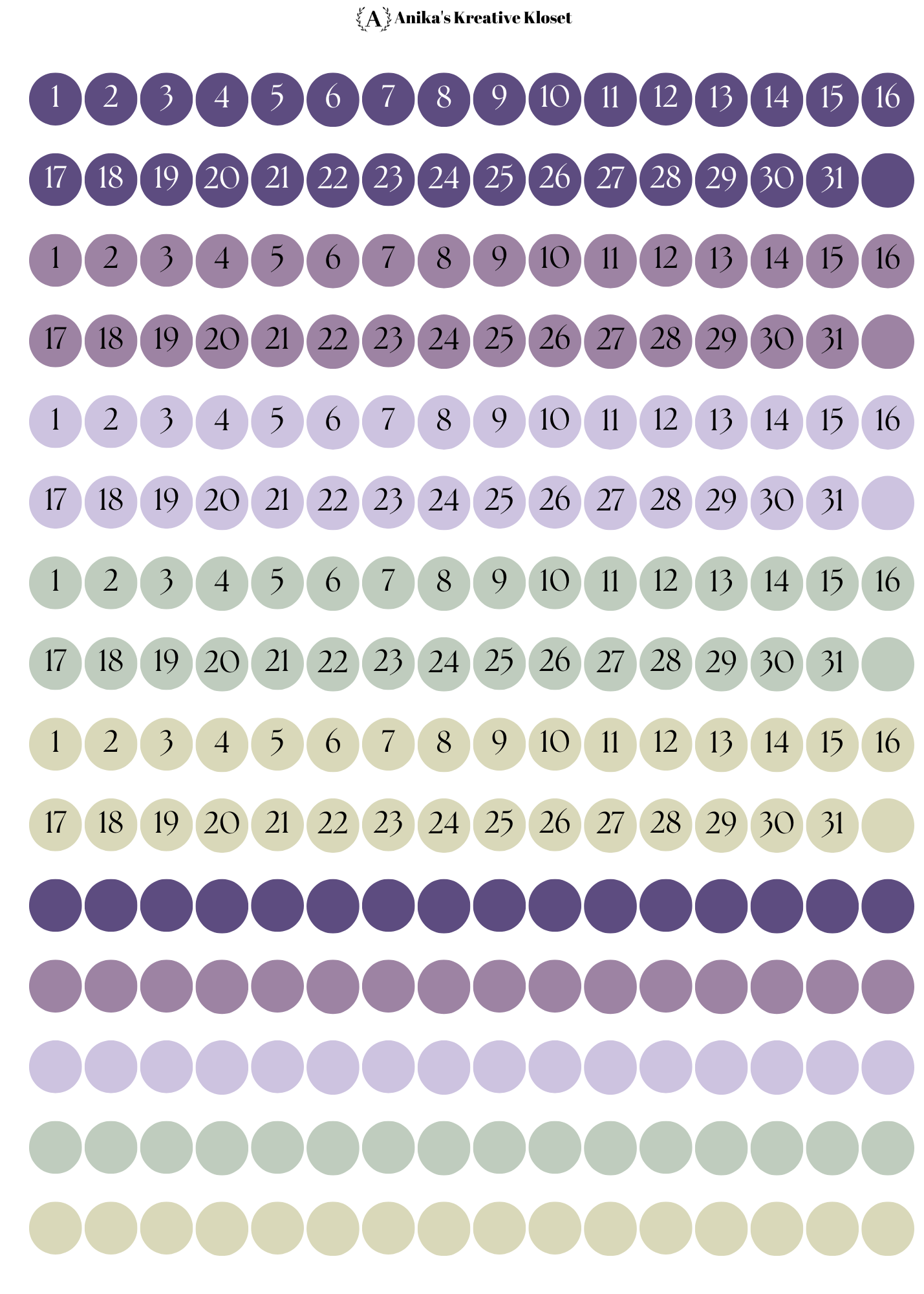 June Monthly Sticker Kit