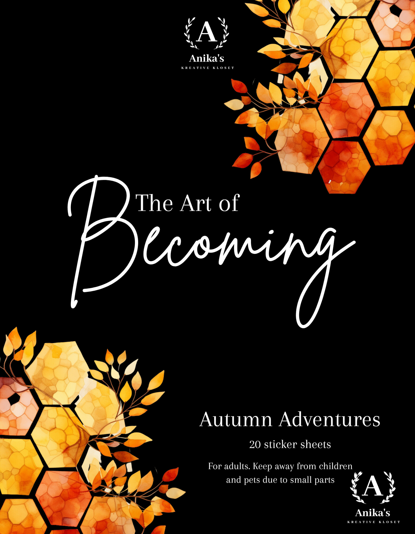 :The Art of Becoming: Autumn Adventures Sticker Book