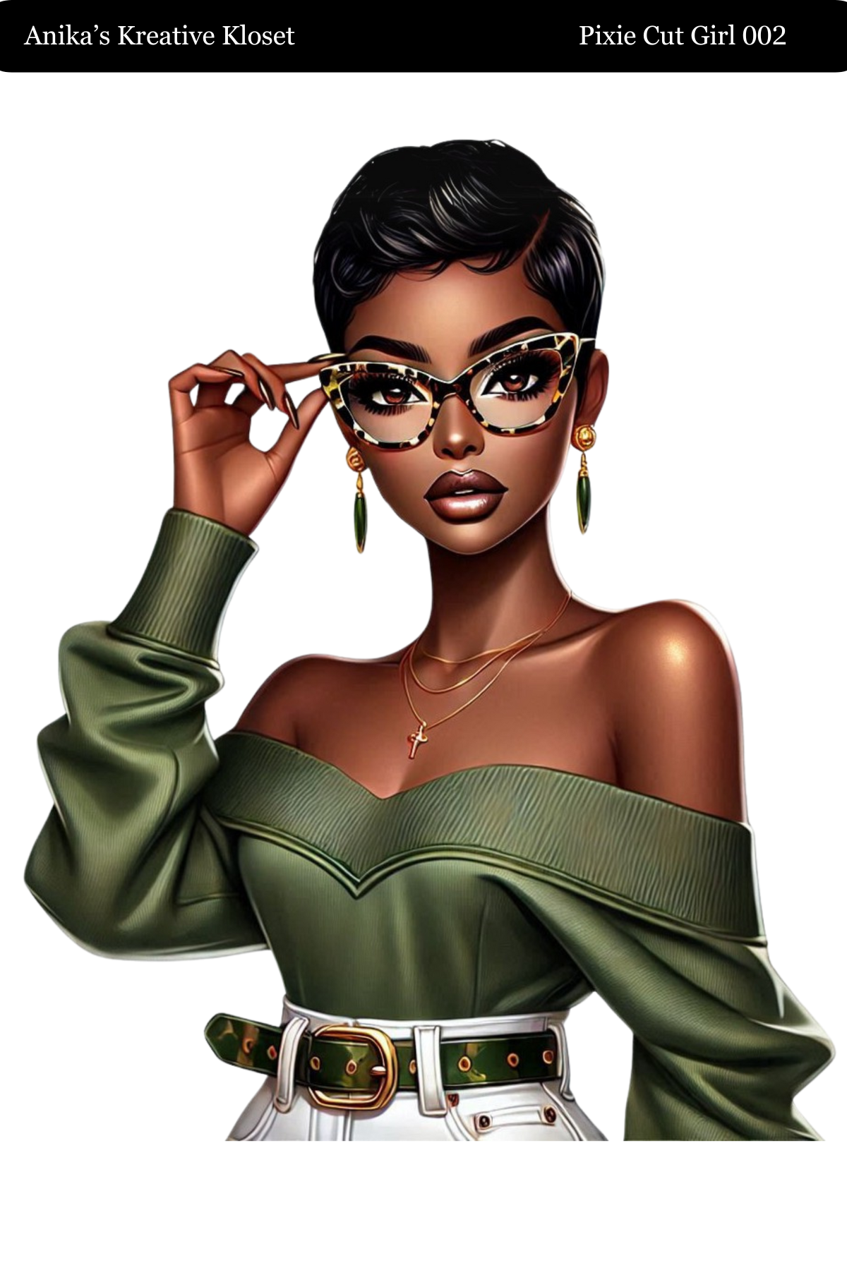 Pixie Cut Girl 001-012