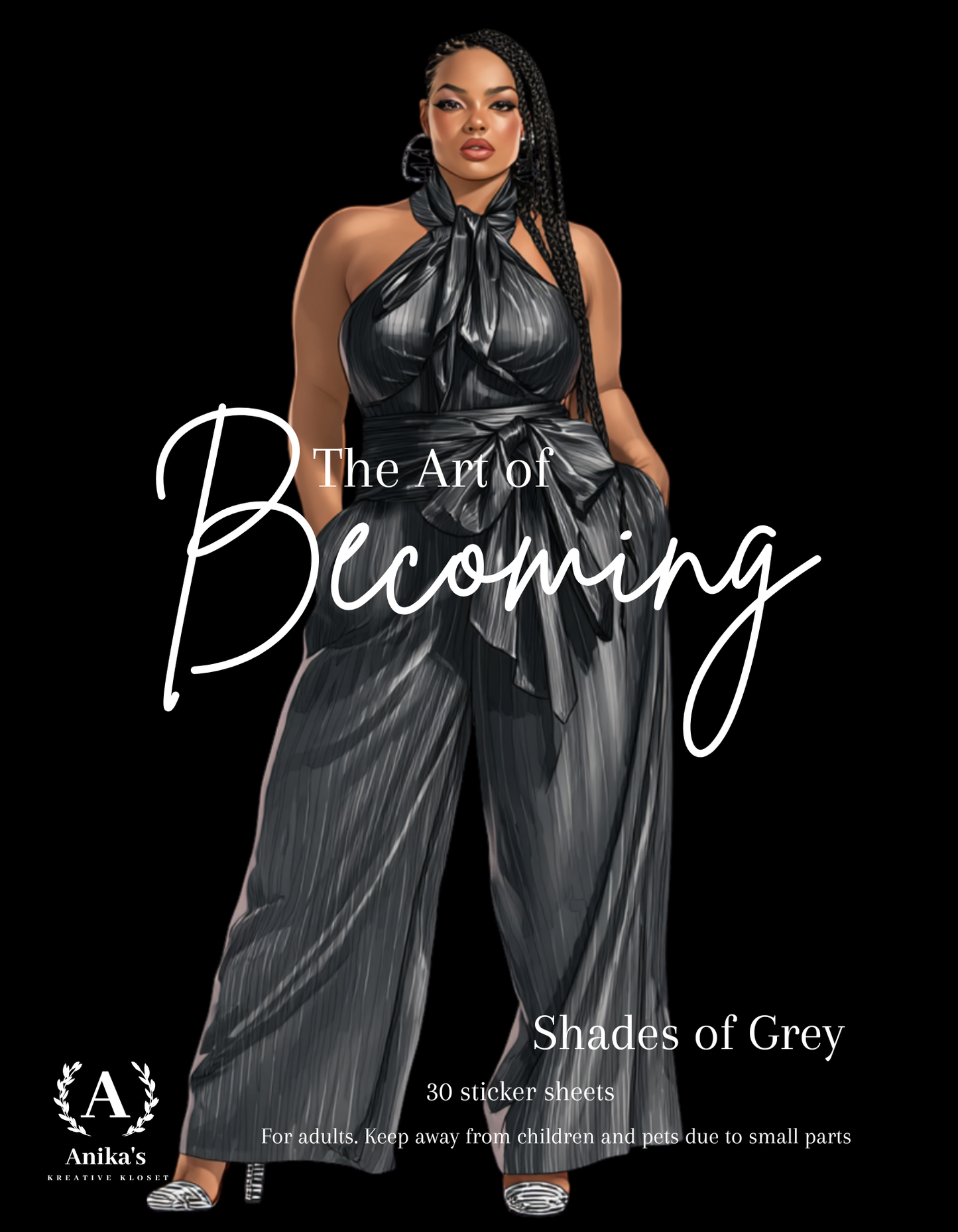 Shades of Grey Sticker Book