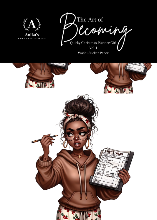 Quirky Christmas Planner Girl Vol. 1