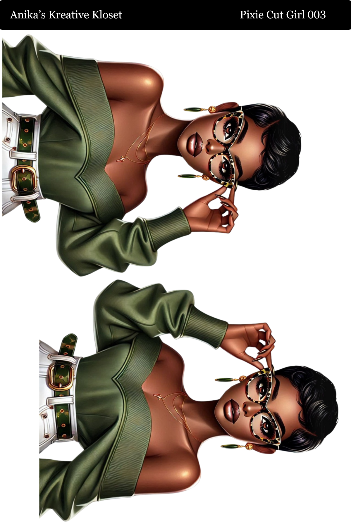 Pixie Cut Girl 001-012