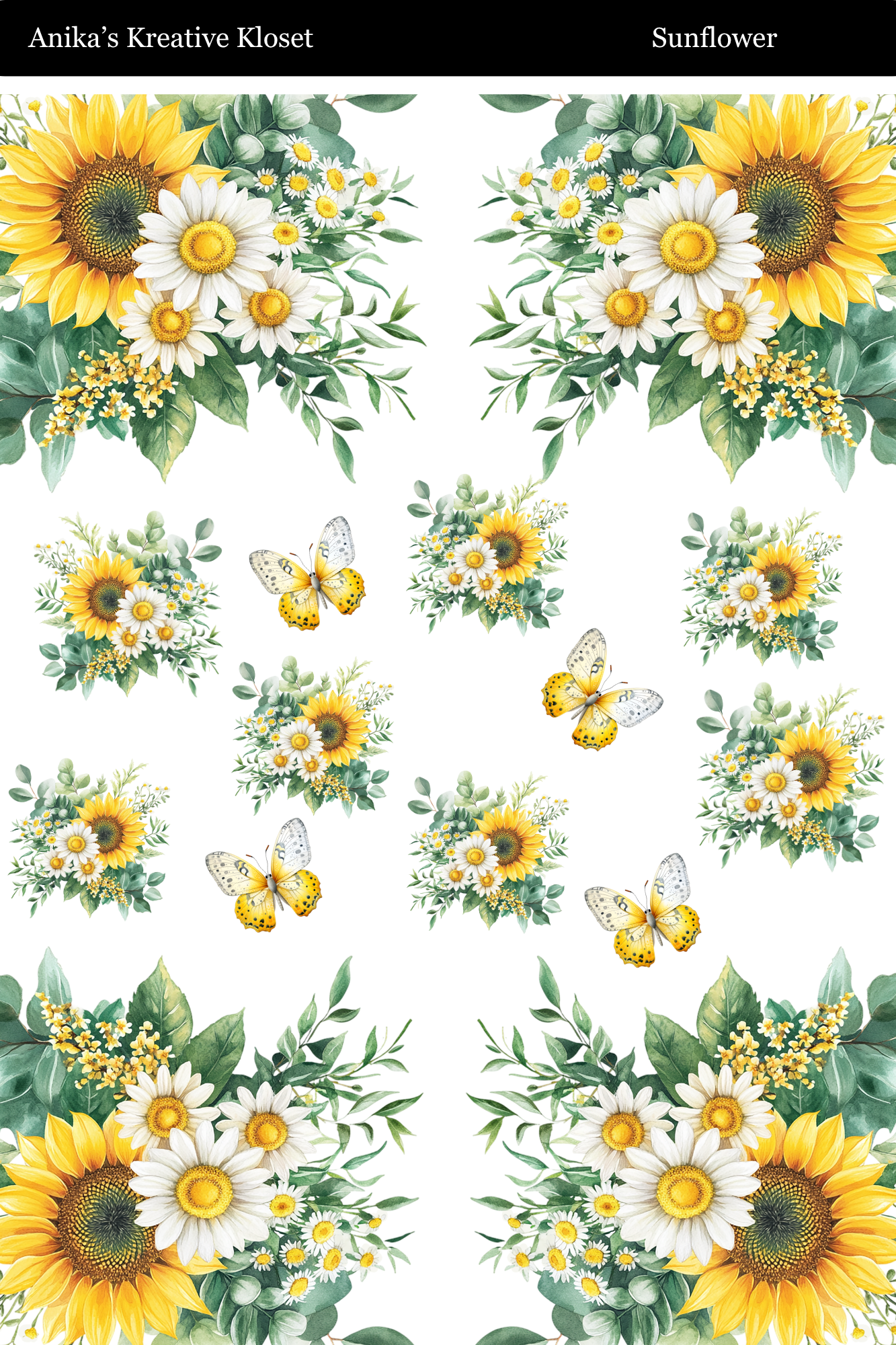 Sunflower Journaling Kit