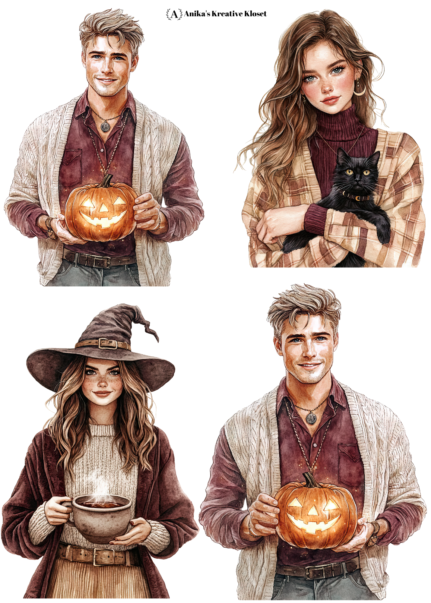 October Monthly Add-On Doll 3 & 4