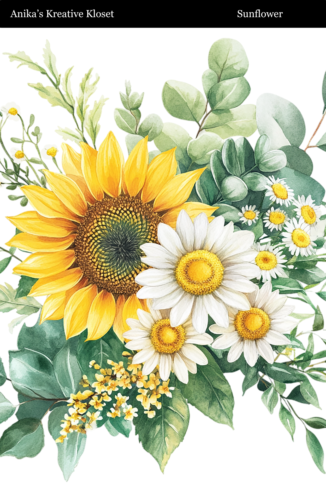 Sunflower Journaling Kit