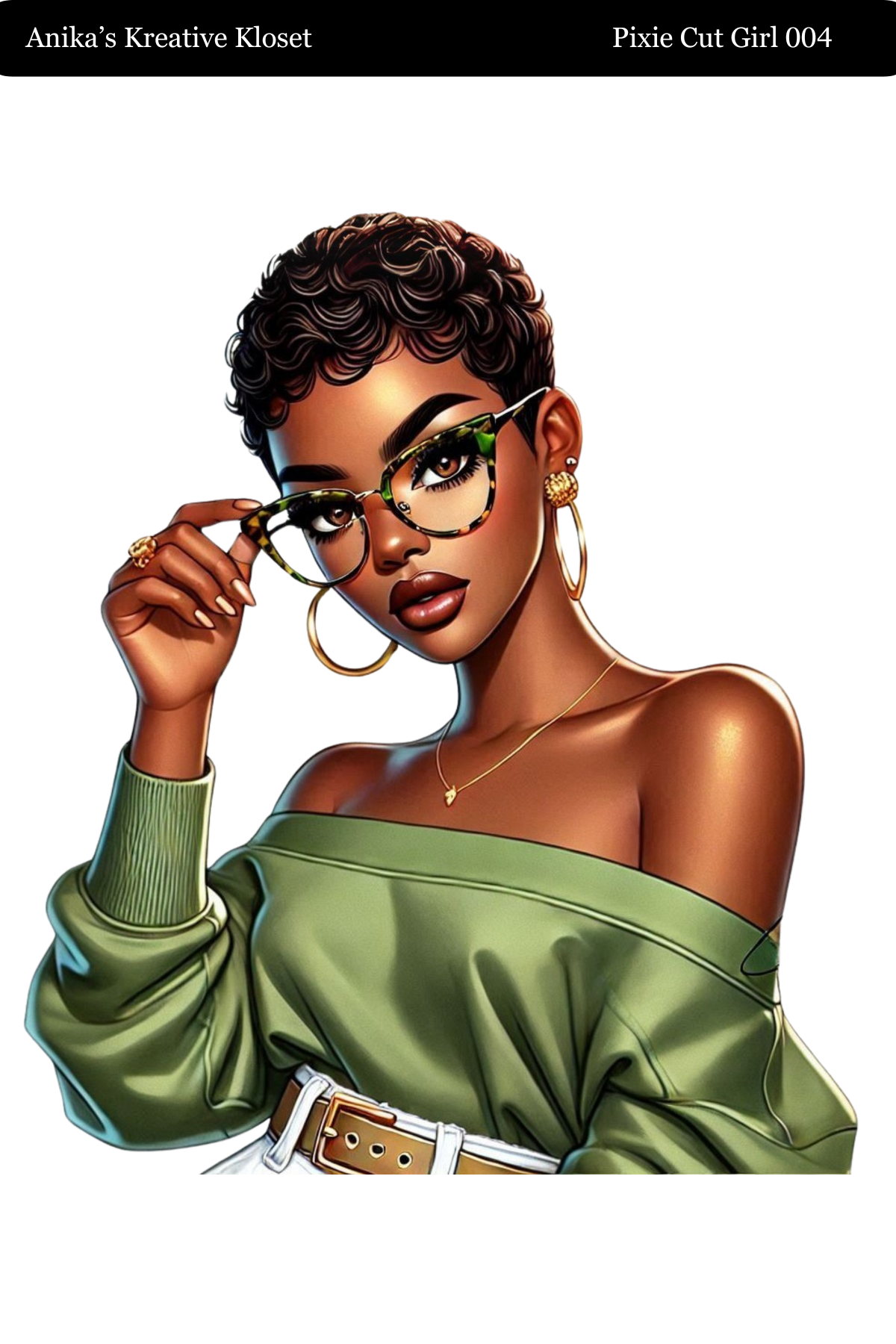 Pixie Cut Girl 001-012