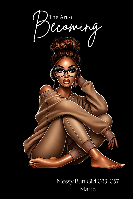 Messy Bun Girl 033-057 Matte