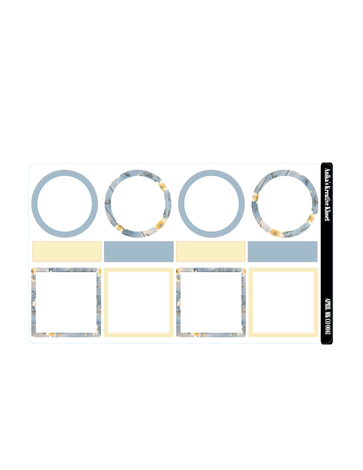 April Monthly Kit: HP Classic-Sized CO 0041