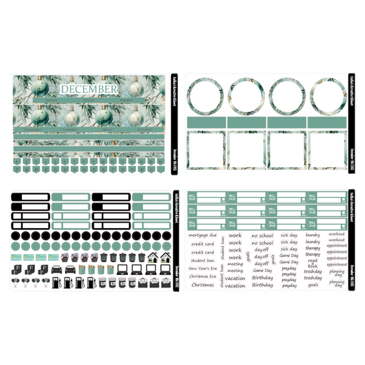 December Monthly Kit HP Classic Sized MK-C032