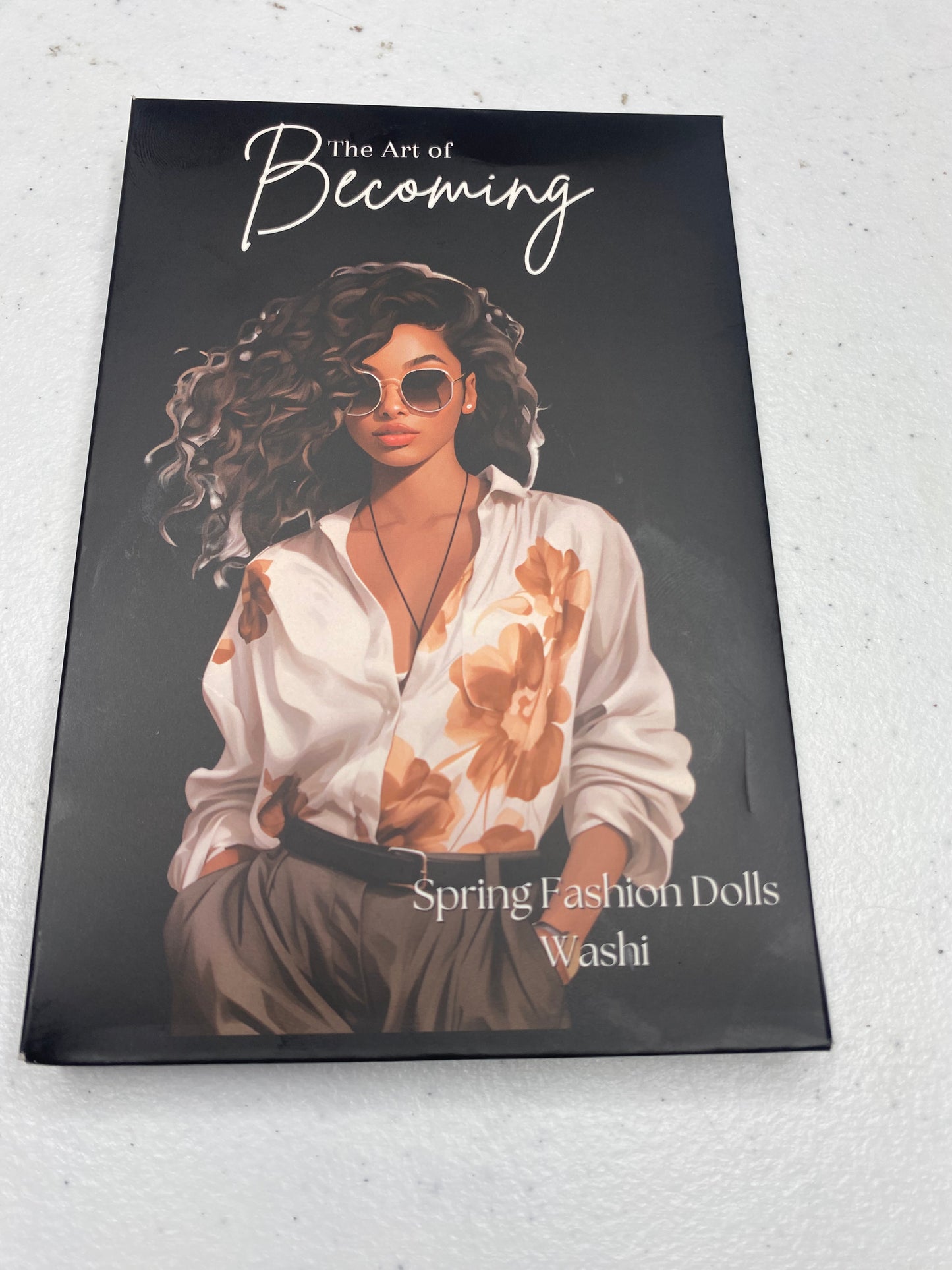 Spring Fashion Dolls Washi Sticker Paper