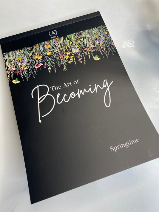 The Art Of Becoming: SpringTime Sticker Book Available
