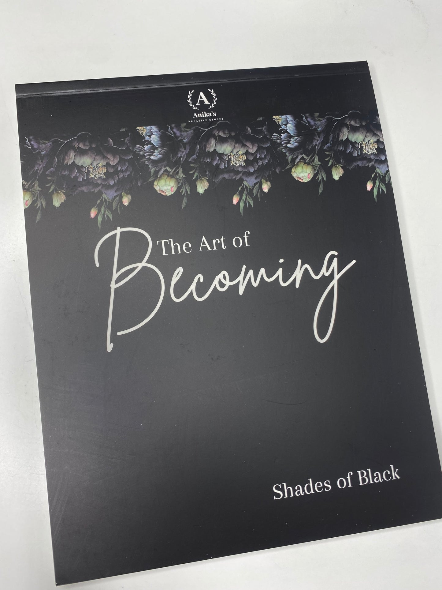 The Art of Becoming: Shades of Black Sticker Book