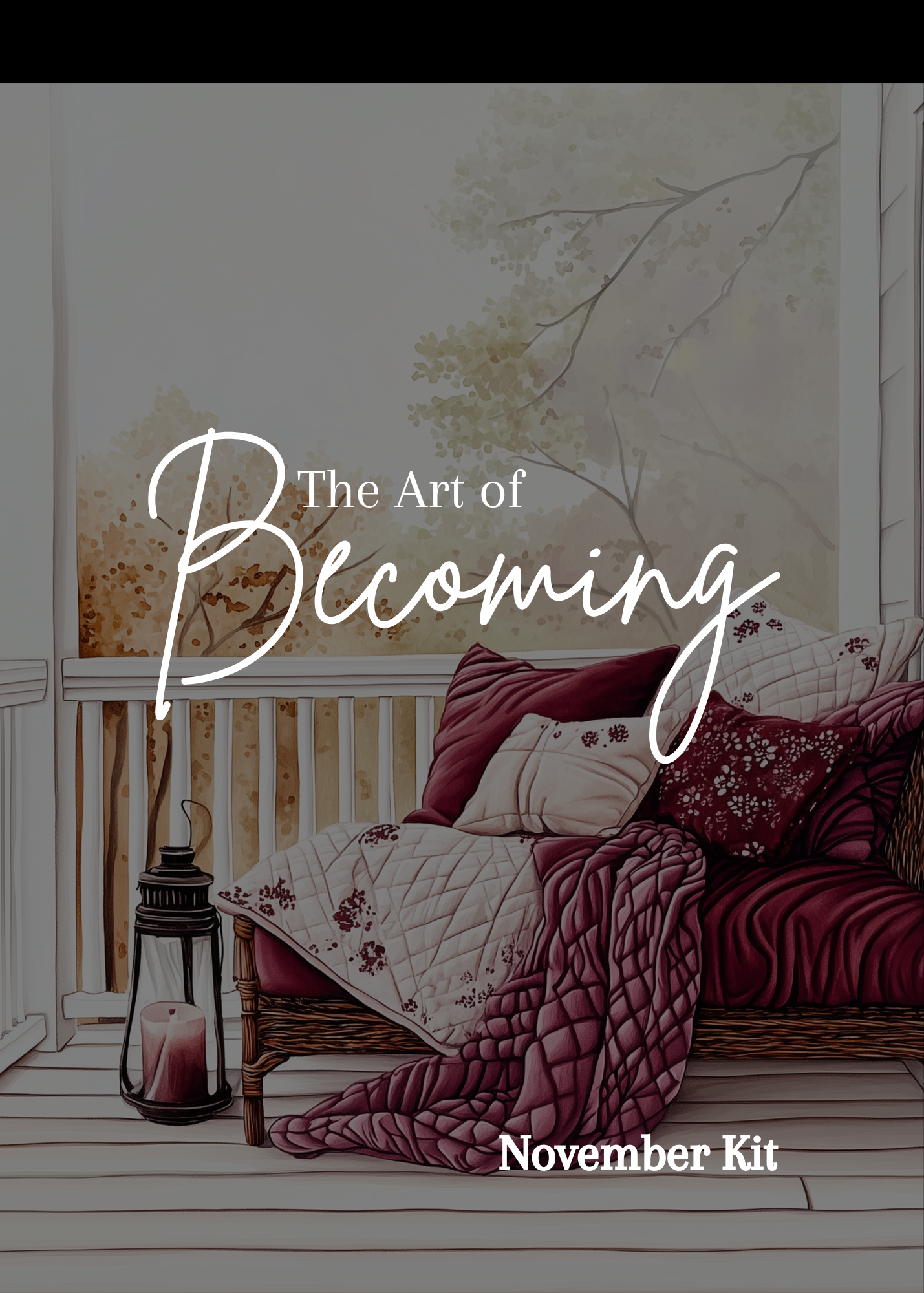 November Monthly Sticker Kit