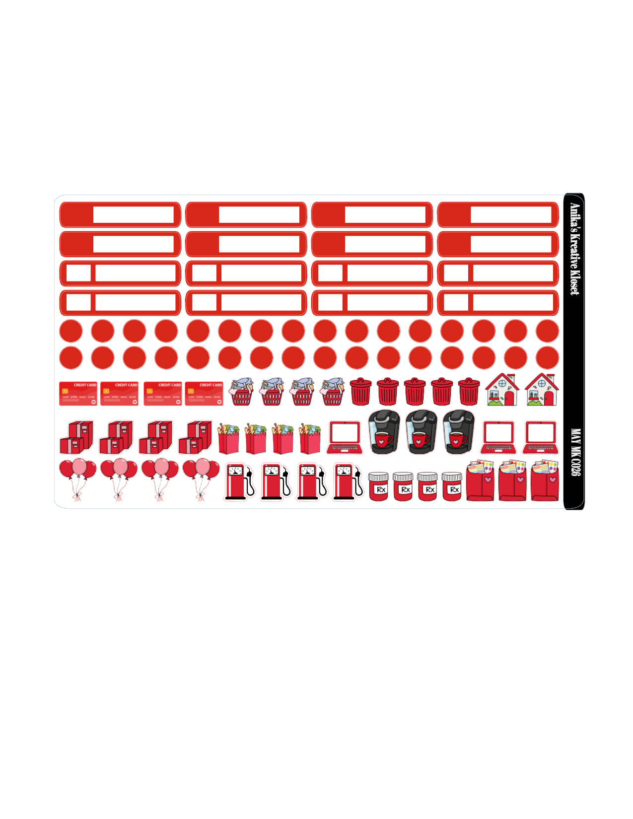 July Monthly Kit-HP Classic Sized C026