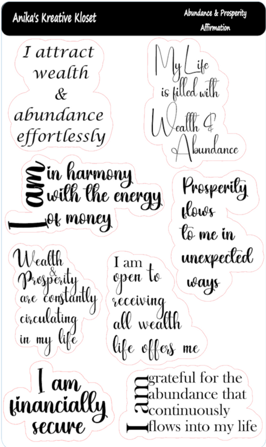 Abundance & Prosperity Mantra Affirmation