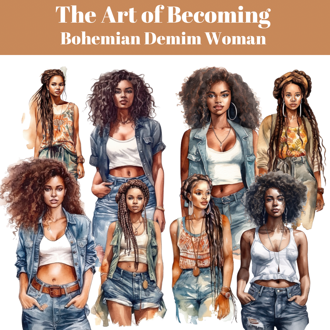 The Art of Becoming: Bohemian Denim KD 176-183