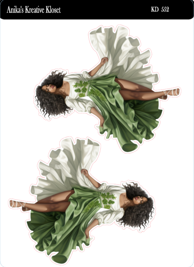 Shades of Green: Dolls Transparent