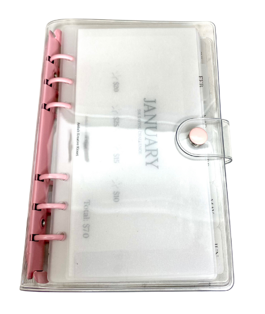 Clear A6 Cash Budgeting Binder