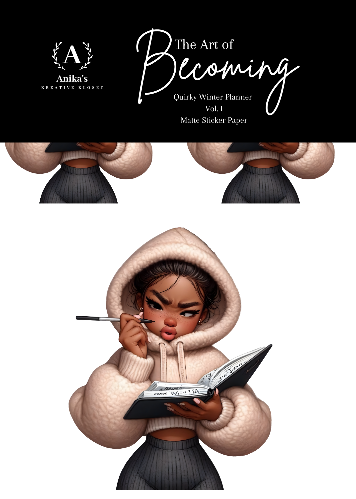 Quirky Winter  Planner Vol.1