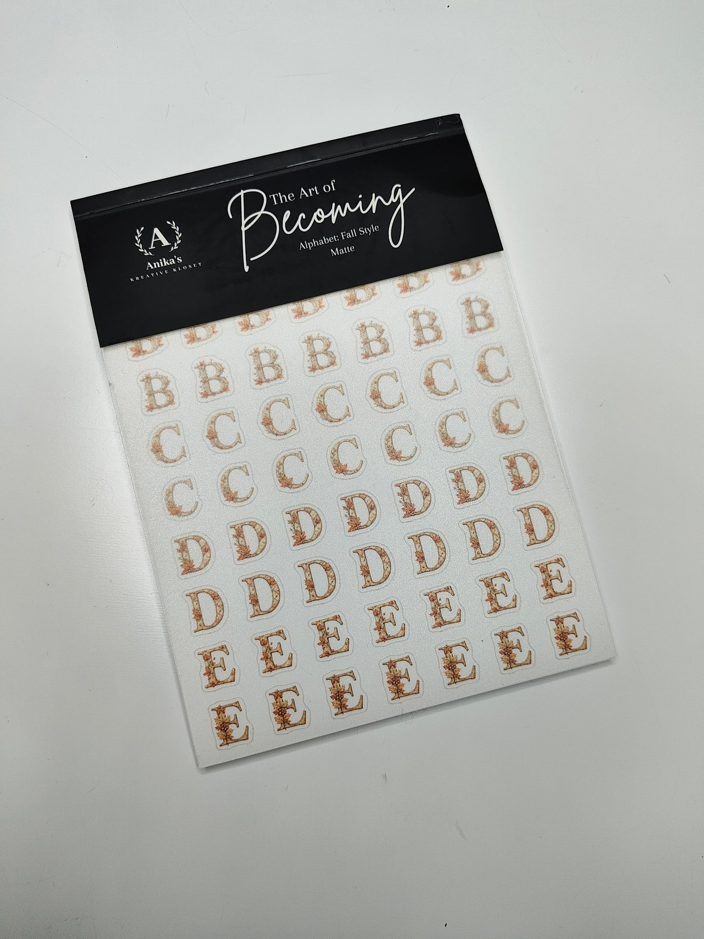 Alphabet: Fall Style