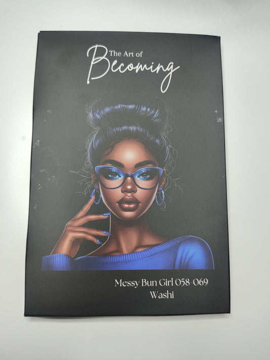 Messy Bun Girl 058 - 069 Washi