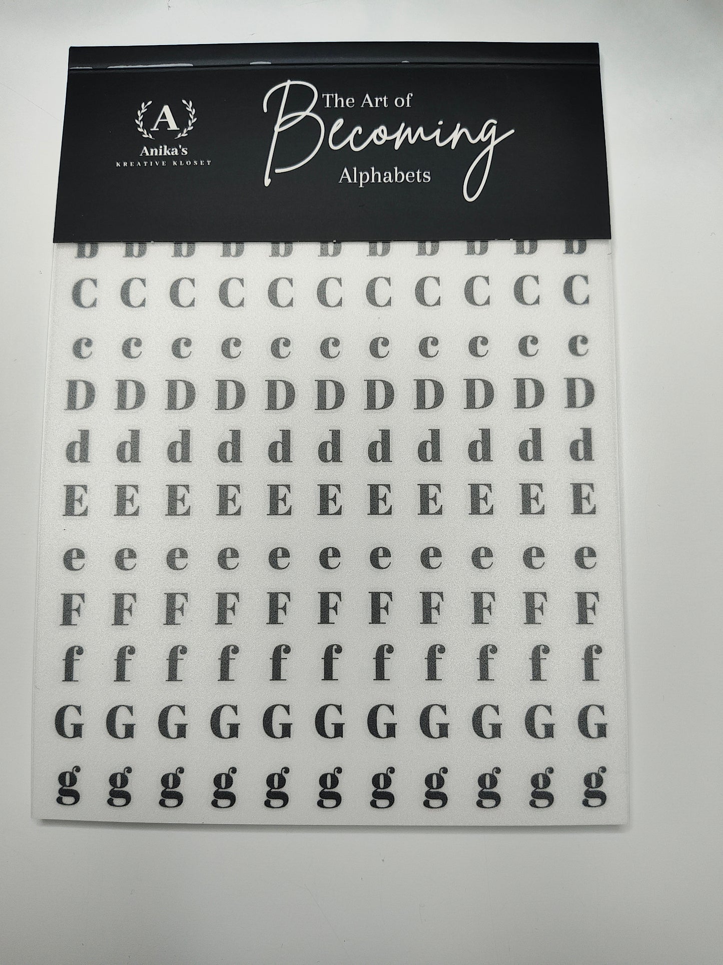 Alphabet